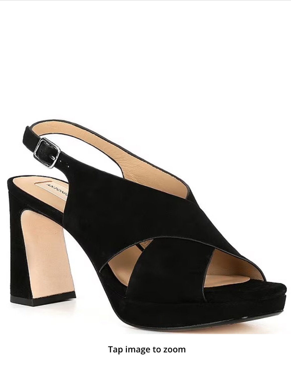 Antonio Melani Dana Suede Platform Slingback Sandal